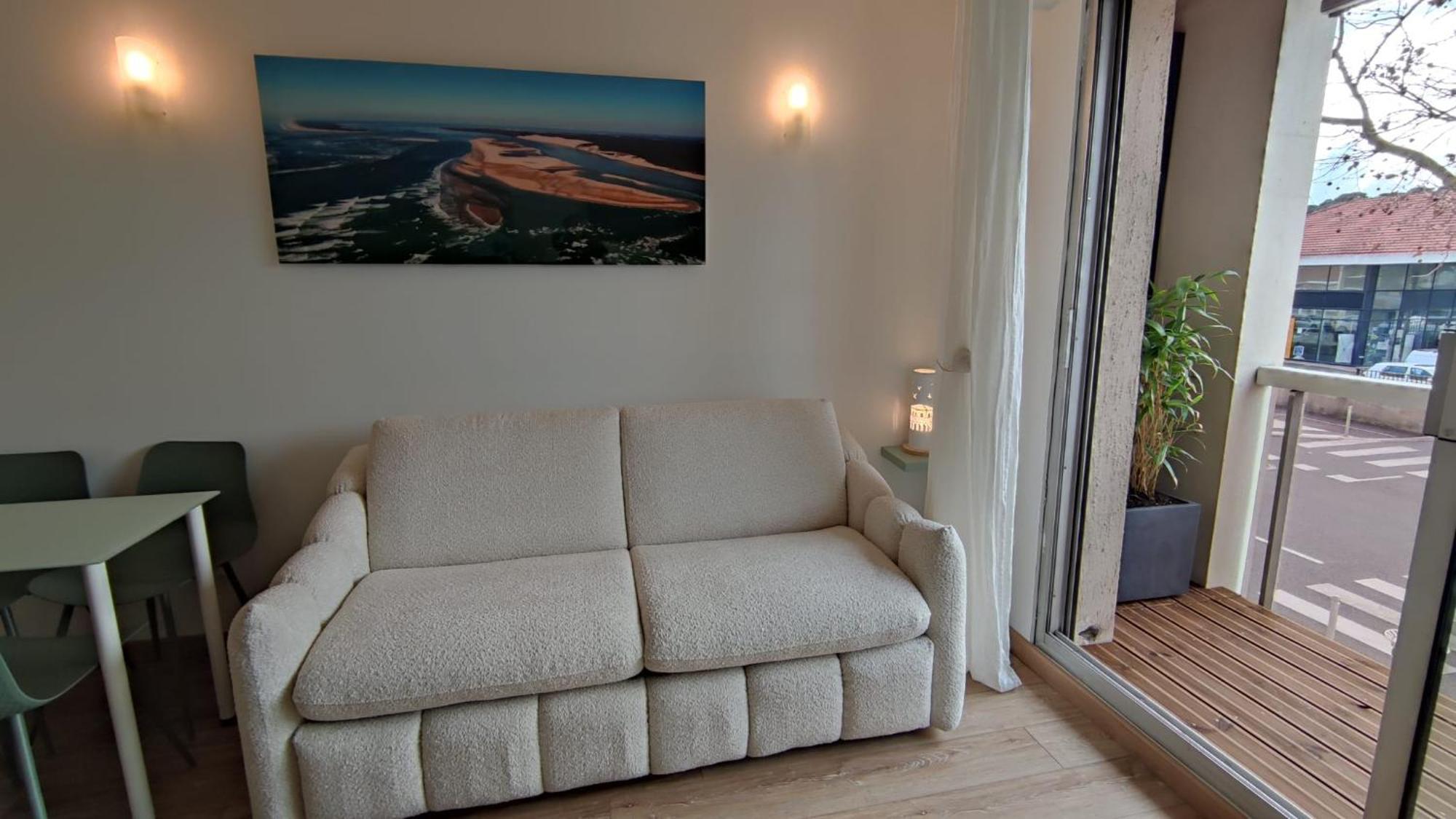 Studio Avec Parking Centre-Ville Face A La Gare Plage & Commerces อาร์กาชง ภายนอก รูปภาพ
