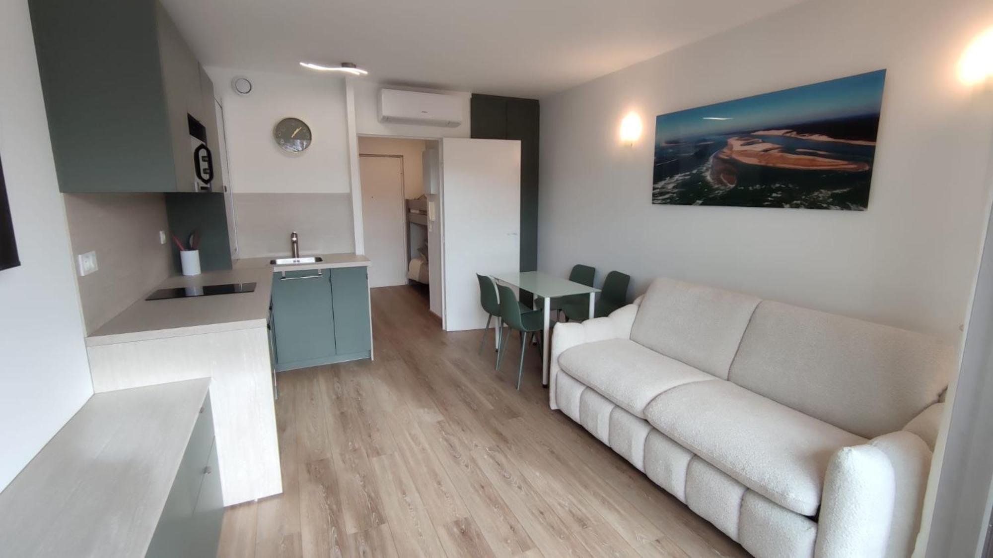 Studio Avec Parking Centre-Ville Face A La Gare Plage & Commerces อาร์กาชง ภายนอก รูปภาพ